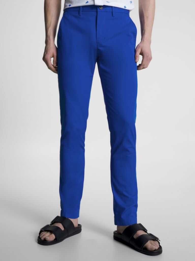 Μπλε Bleecker Slim Παντελόνι Chino  Άνδρες