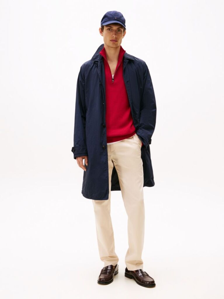 Μπεζ Smart Casual Παντελόνι Chinos Σε Ίσια Γραμμή  Άνδρες