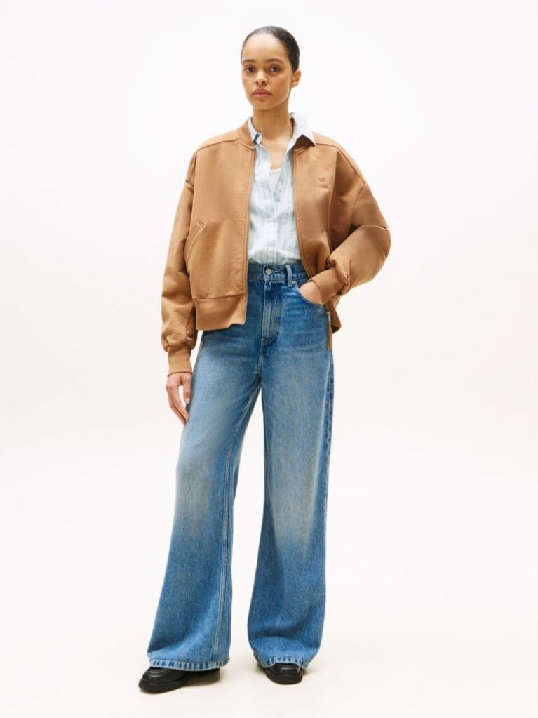 Blue Lana High Rise Wide Leg Jeans  Women