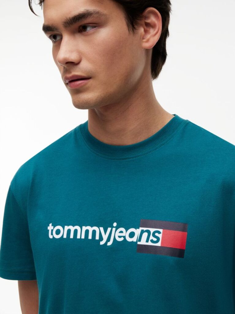 Green Jersey T-Shirt  Men