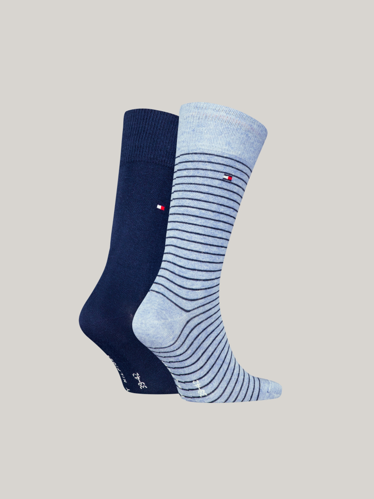 Multi 2-Pack Stripe Socks  Men