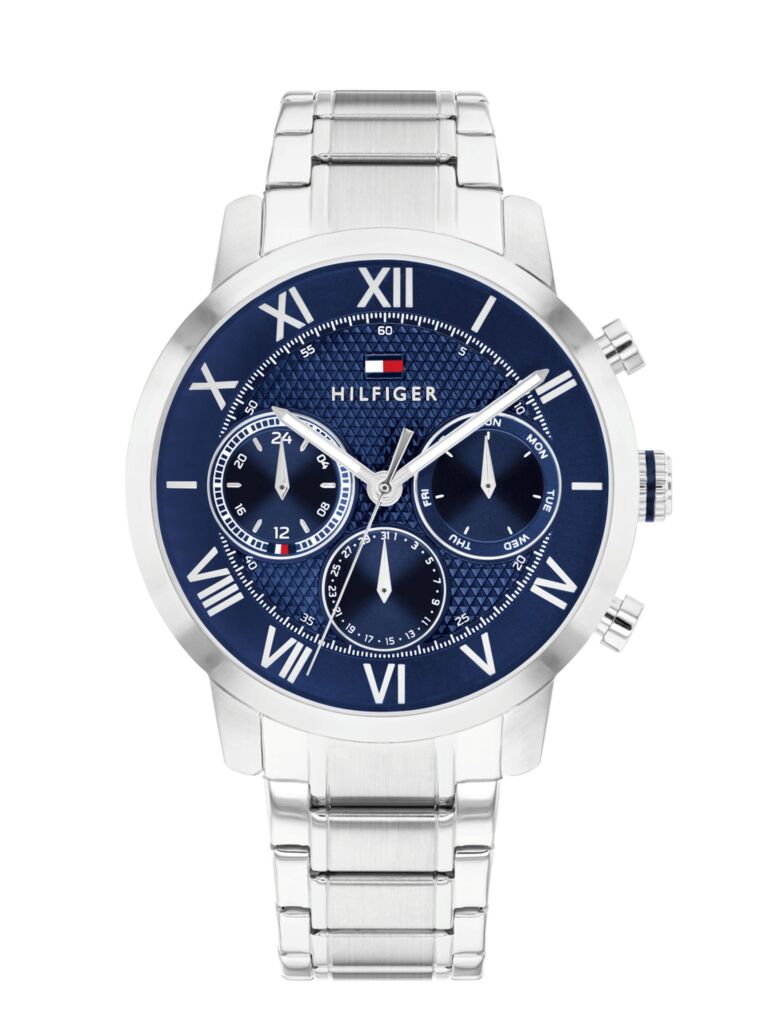 Blue Blue Dial Chronograph Watch  Men