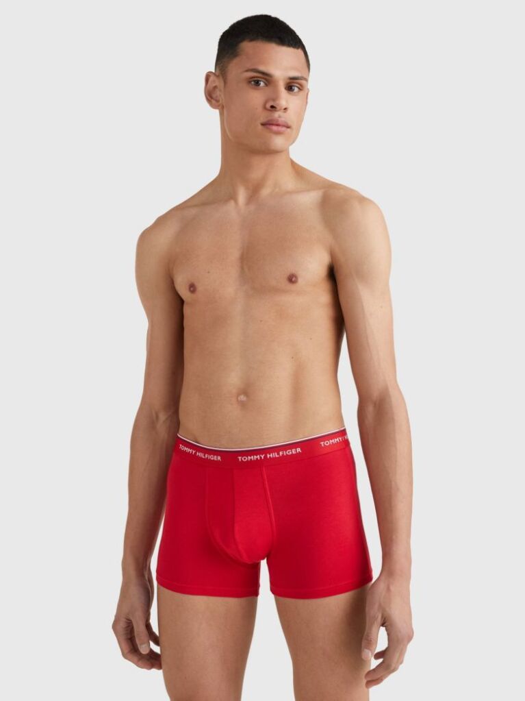 Multi 3-Pack Stretch Cotton Trunks  Men