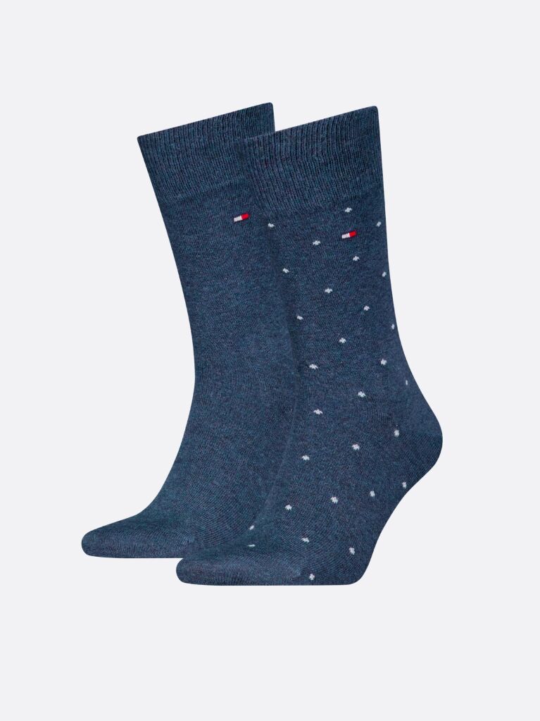 Blue Tommy Hilfiger Men's Classic Socks 2 pack  Men