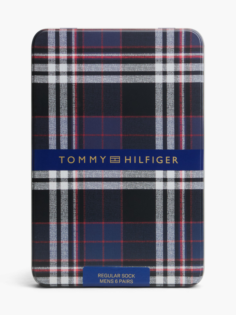Blue Tommy Hilfiger Men's Classic Socks 6 Pack  Men