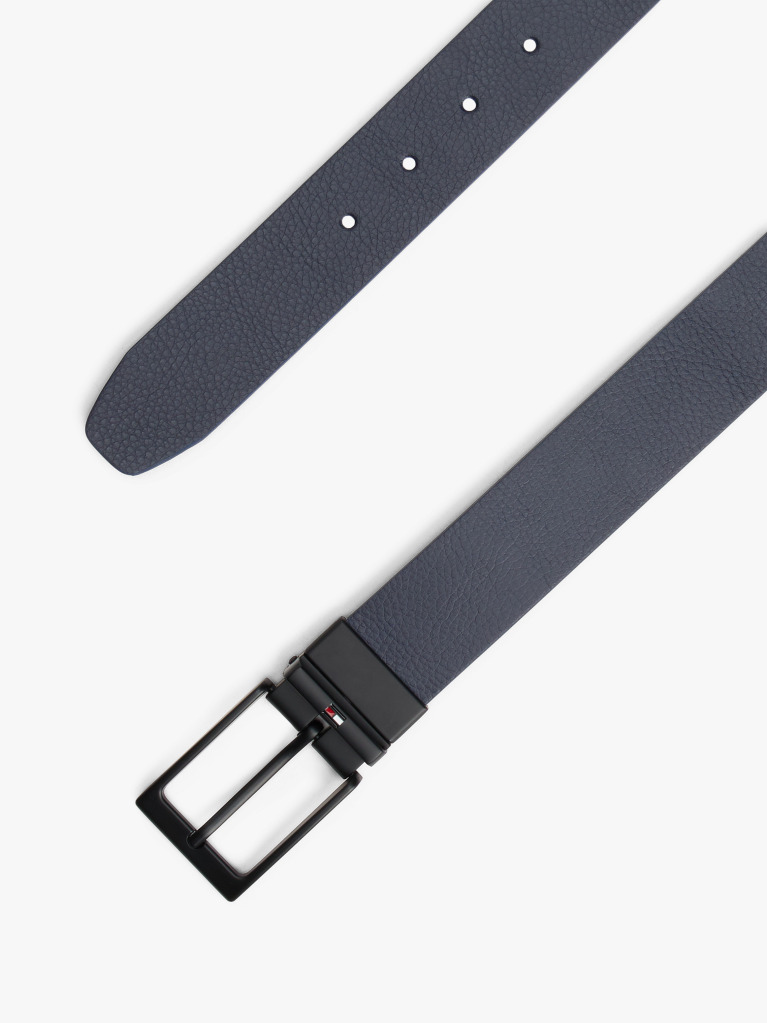 Black Leather Belt  Men