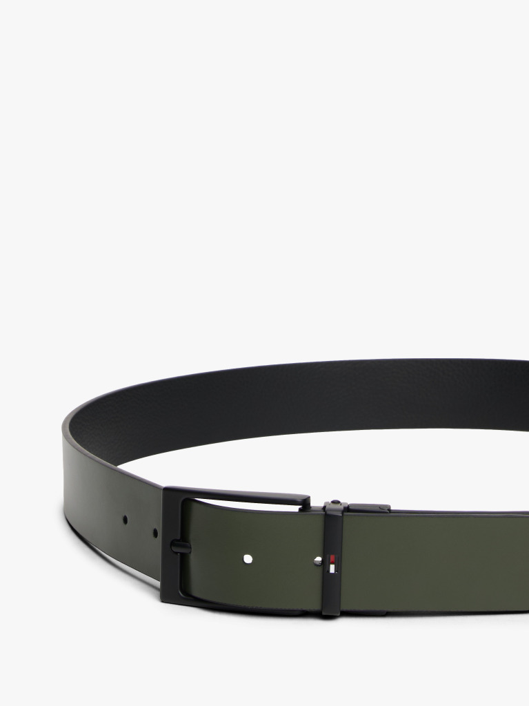 Black Leather Belt  Men