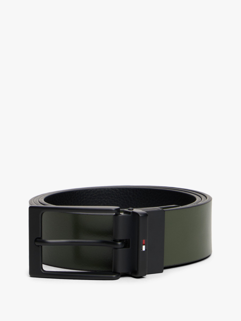 Black Leather Belt  Men