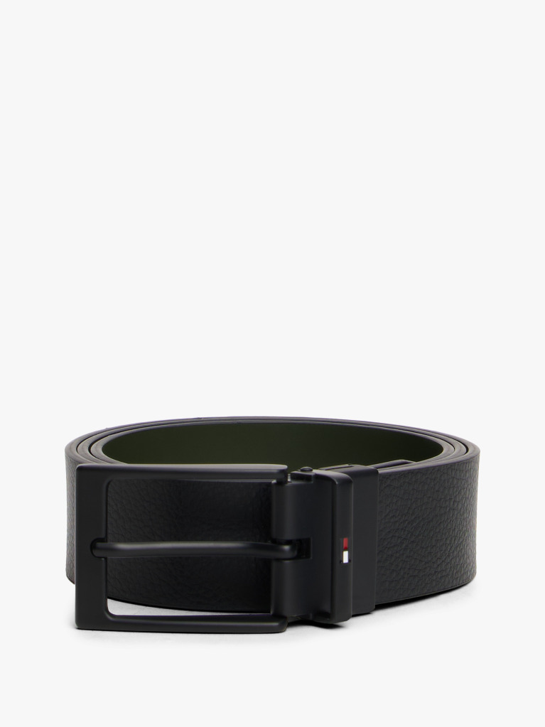 Black Leather Belt  Men