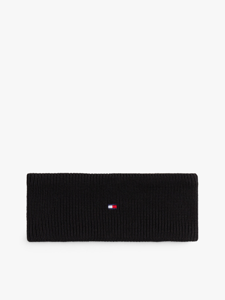 Black Essential Kids' Twist Flag Headband  Kids Unisex