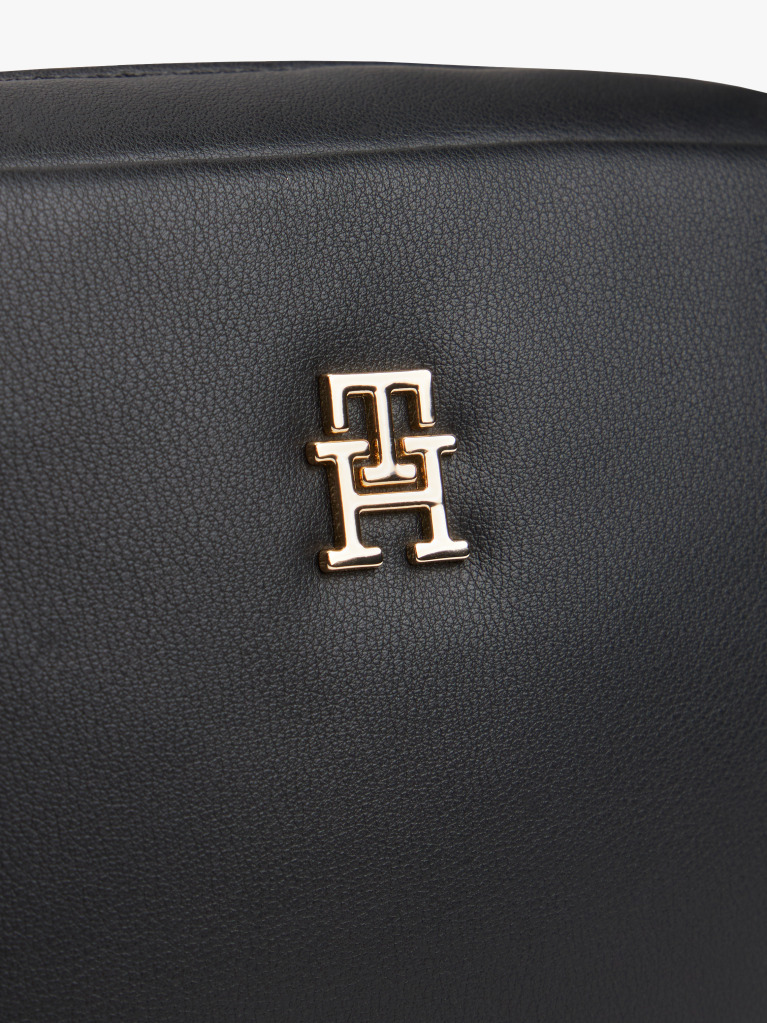 Μαύρο TH Monogram Τσάντα Χιαστί  Γυναίκες
