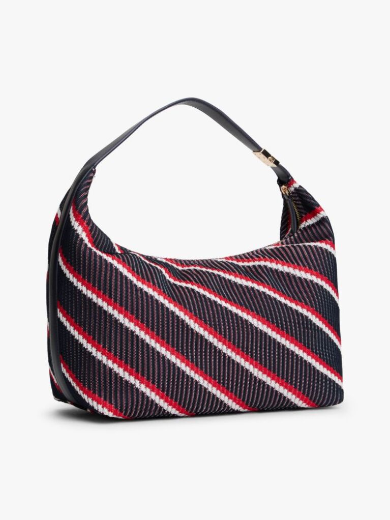 Multi TH Monogram Τσάντα Hobo Με Signature Πλεκτό Σχέδιο  Γυναίκες