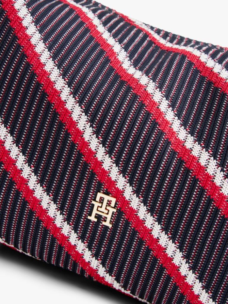Multi TH Monogram Τσάντα Hobo Με Signature Πλεκτό Σχέδιο  Γυναίκες