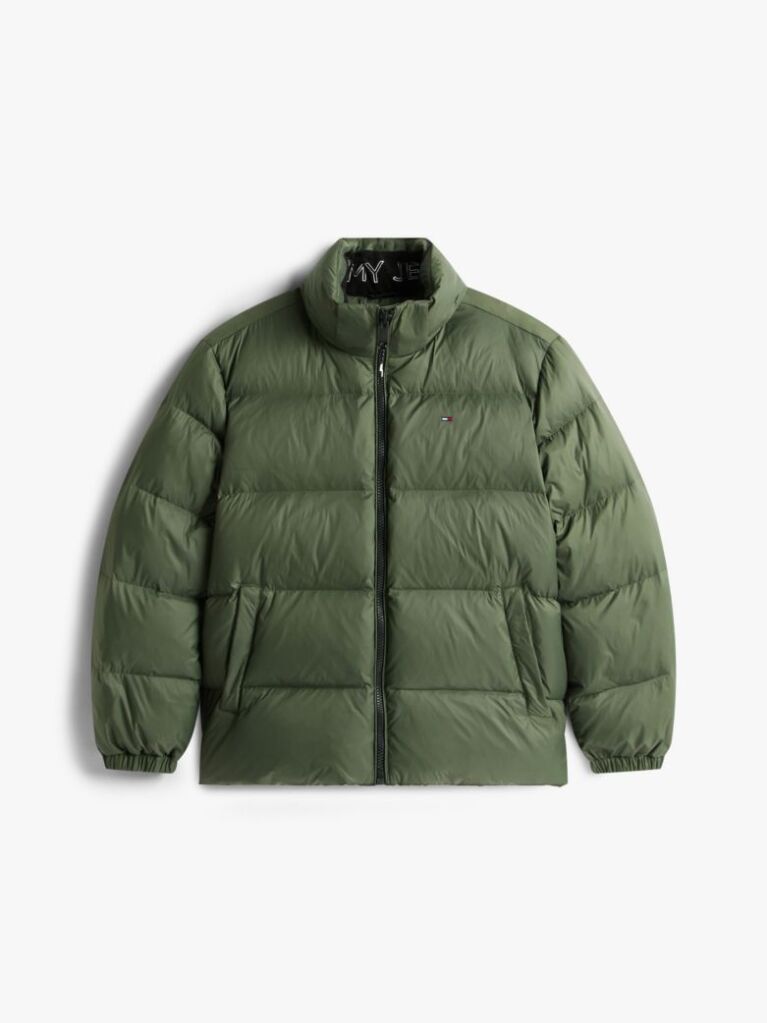 Green Water Repellent Down Jacket  Men