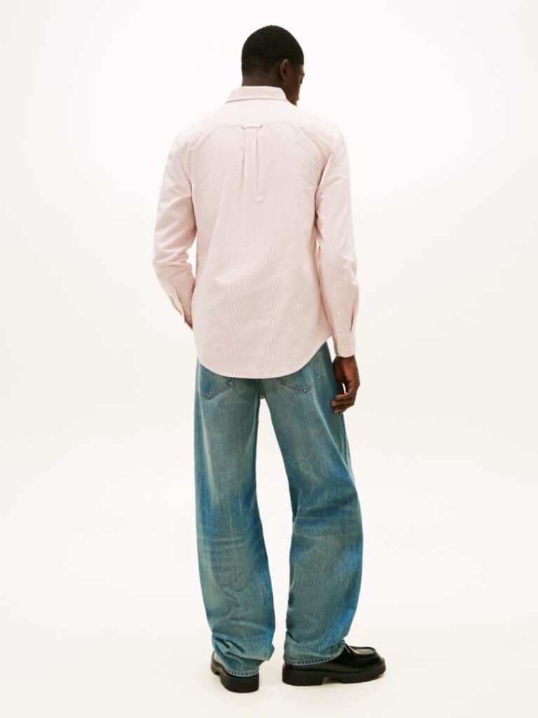 Multi Slim Ριγέ Oxford Πουκάμισο  Άνδρες