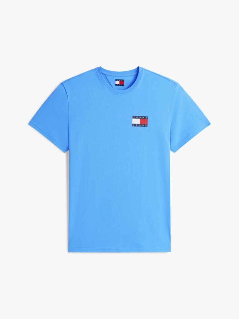 Μπλε T-Shirt Σε Slim Γραμμή Με Λογότυπο  Άνδρες