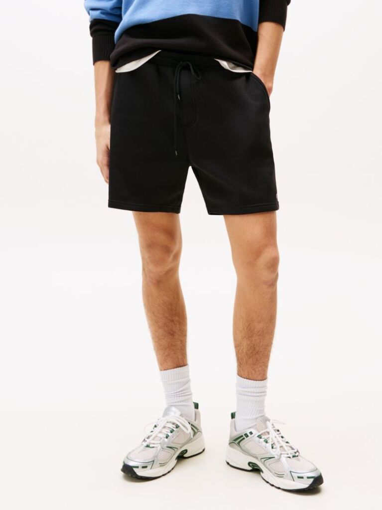 Black Flag Patch Regular Bermuda Shorts  Men