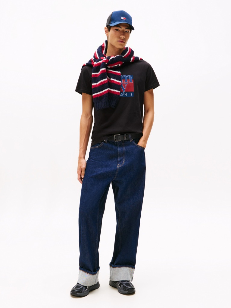Black Flag Graphic Slim T-Shirt  Men