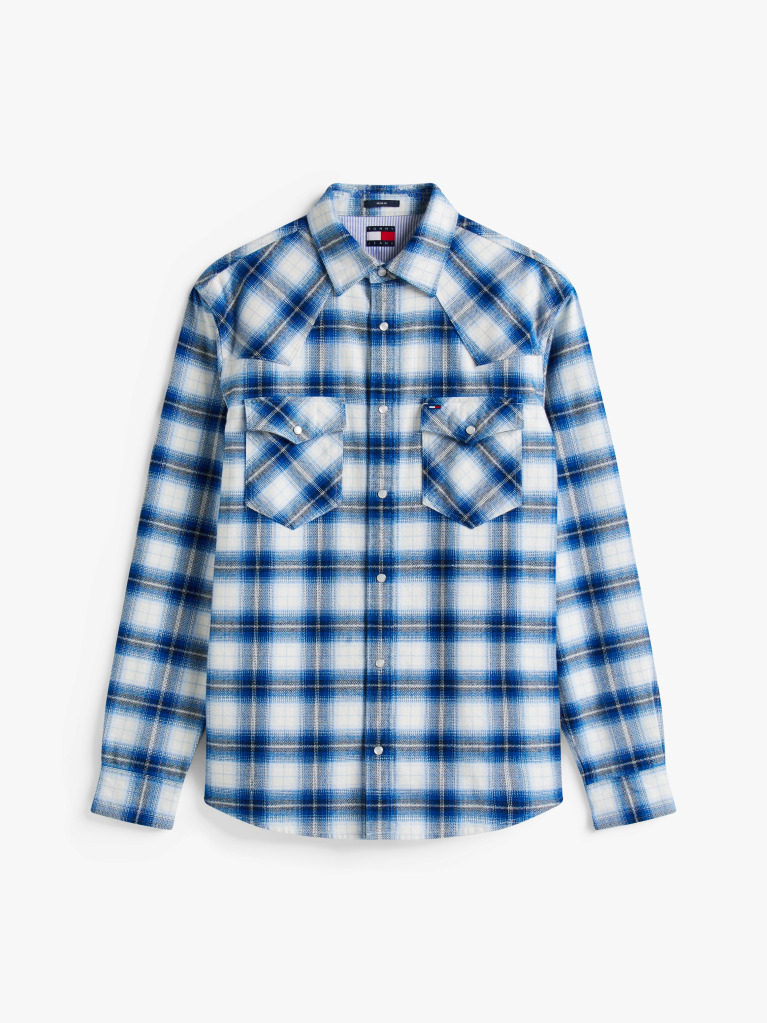 Multi Regular Fit Flannel Check Western Shirt  Men