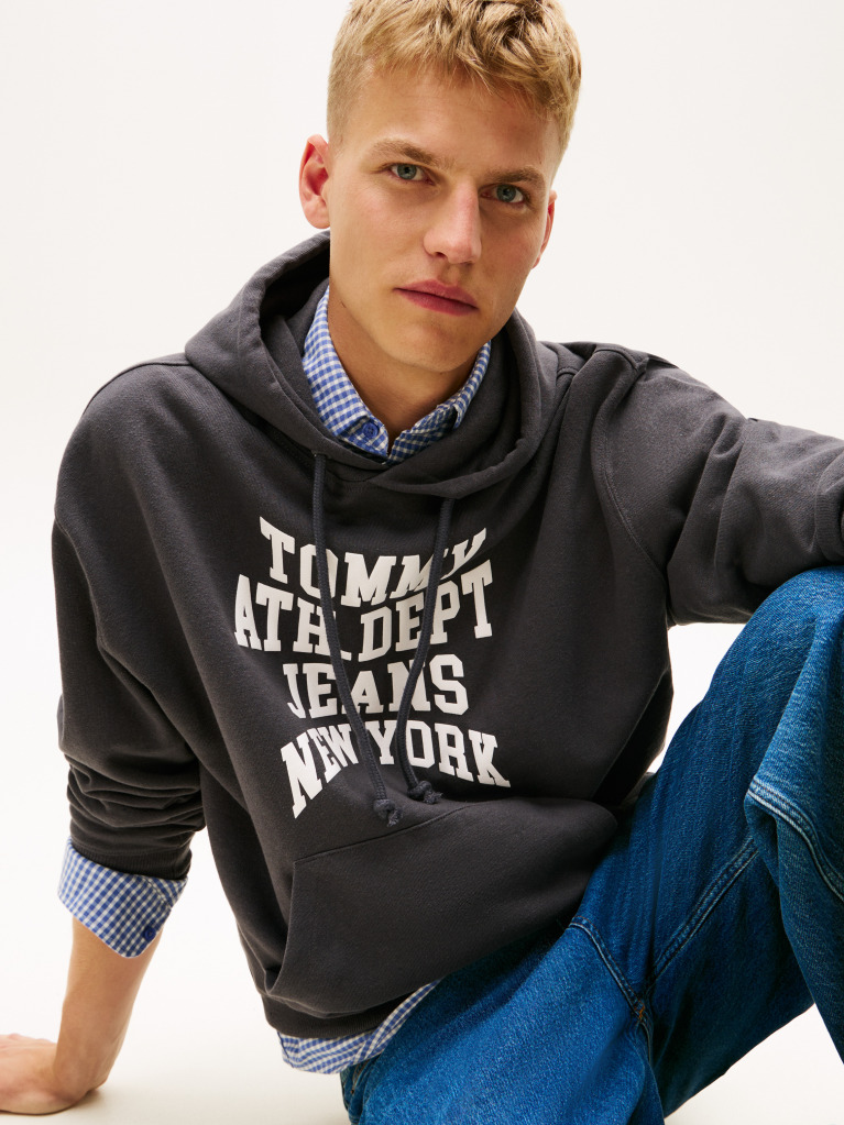 Μαύρο Heritage '90s Varsity Hoody  Άνδρες