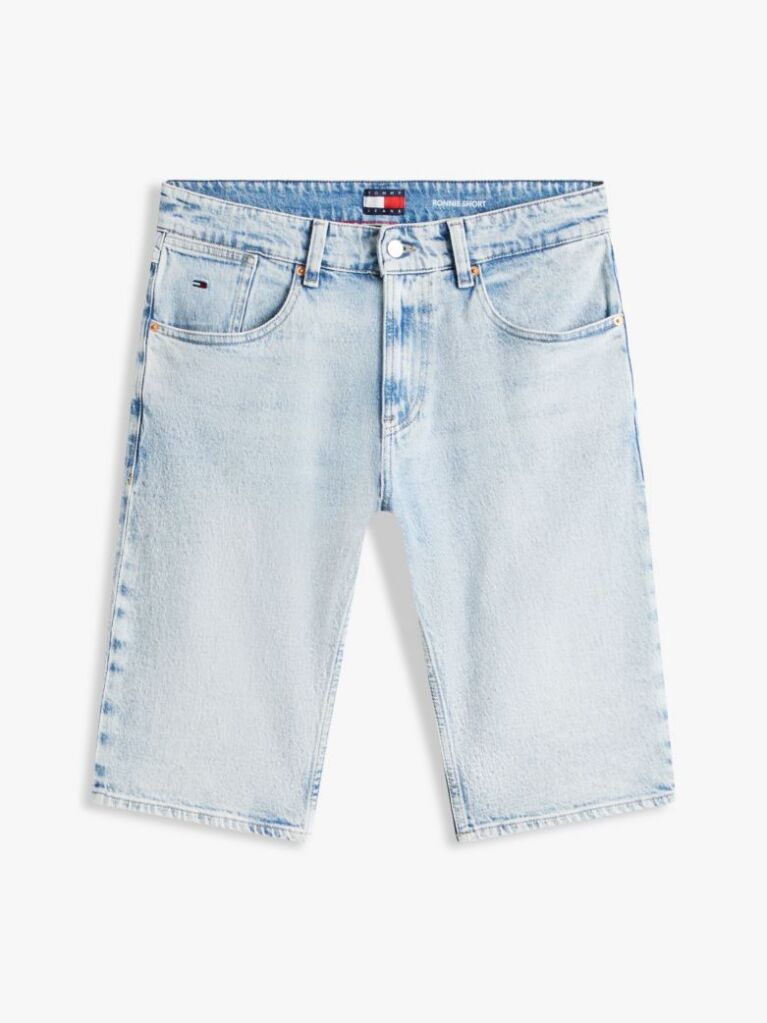 Denim Ronnie Denim Βερμούδα Slim Πεντάτσεπη Με Whiskered Εφέ  Άνδρες
