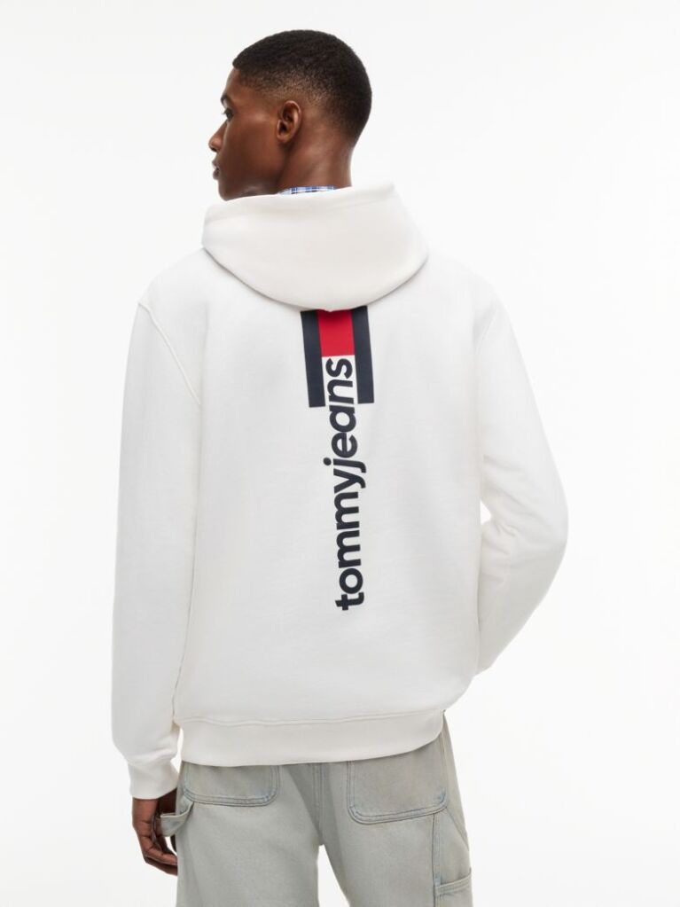 White Regular Entry DNA Hoodie  Men