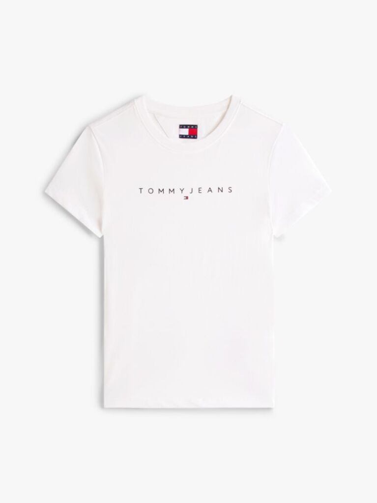 White Essential Logo Slim Fit T-Shirt  Women