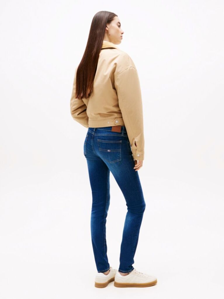 Denim Sophie Low Rise Skinny Faded Jeans  Women