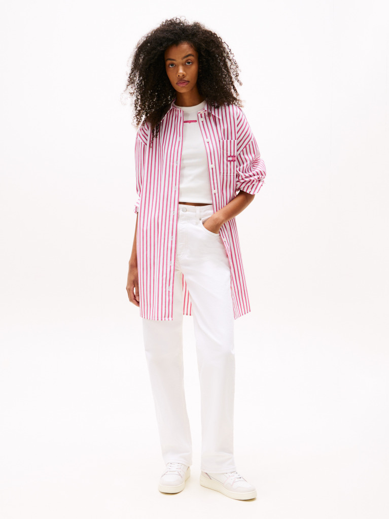 Multi Oversized Mini Shirt Dress  Women