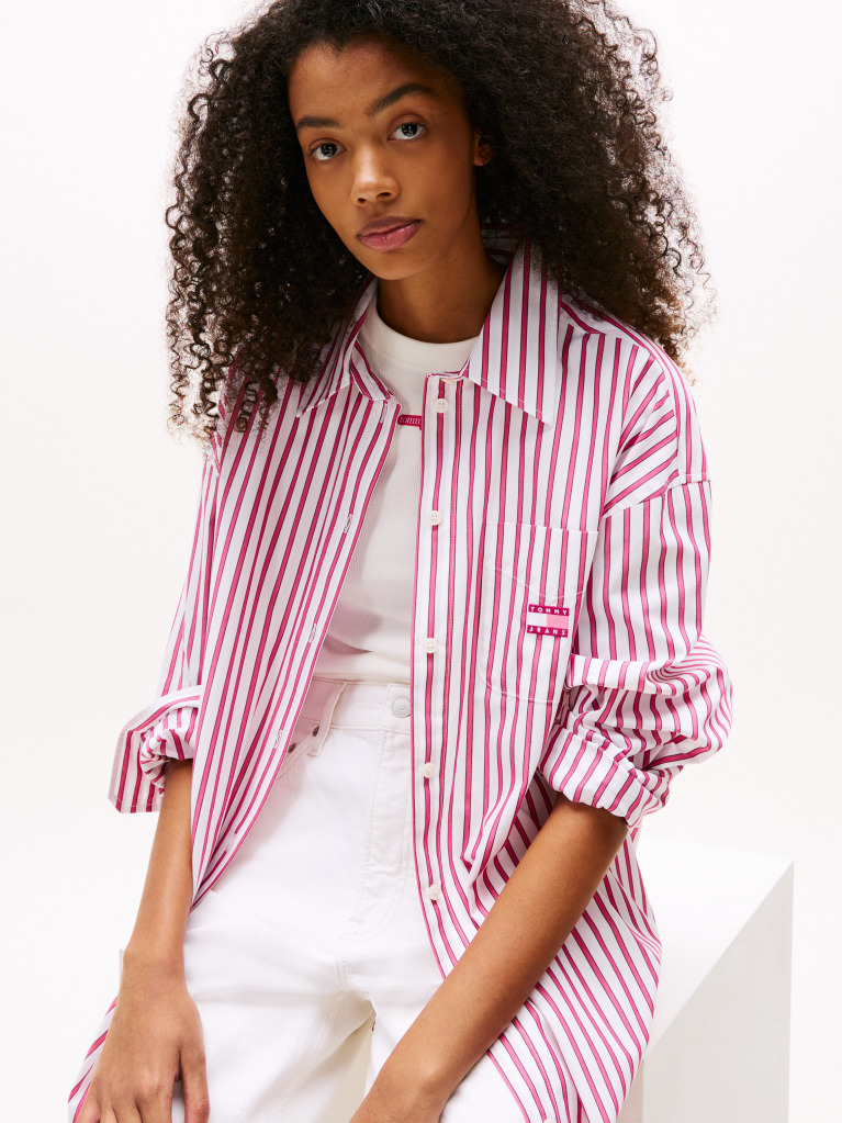 Multi Oversized Mini Shirt Dress  Women