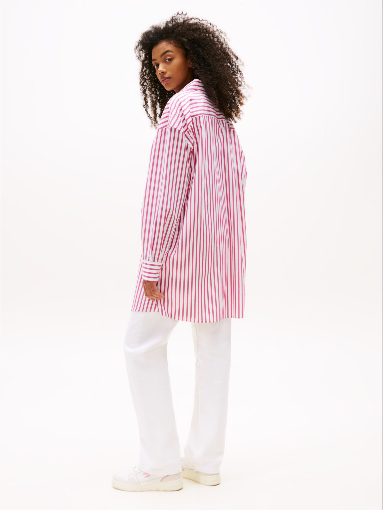 Multi Oversized Mini Shirt Dress  Women