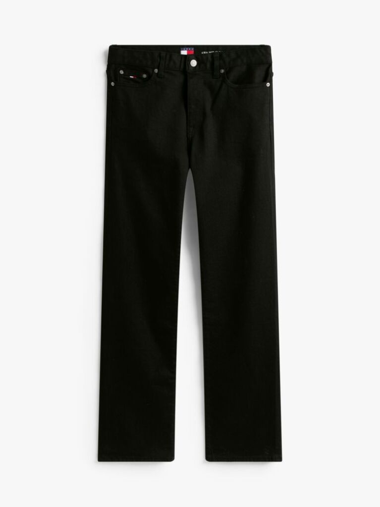 Denim Μαύρο Slim Τζιν Σε Ίσια Γραμμή Με Κανονική Μέση  Γυναίκες