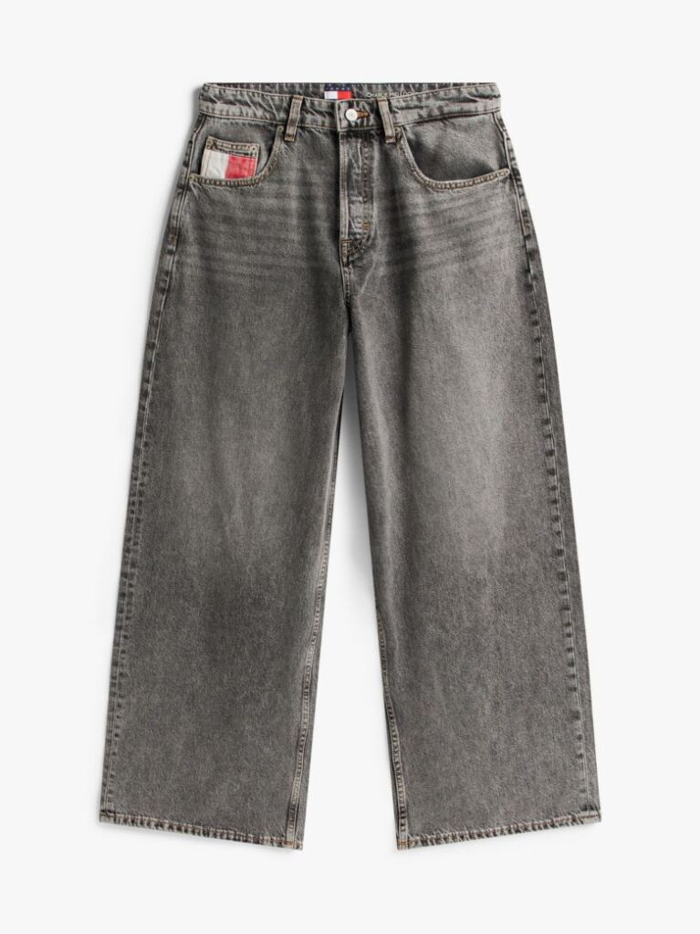 Denim Loose Τζιν Σε Φαρδιά Γραμμή Με Κανονική Μέση  Γυναίκες