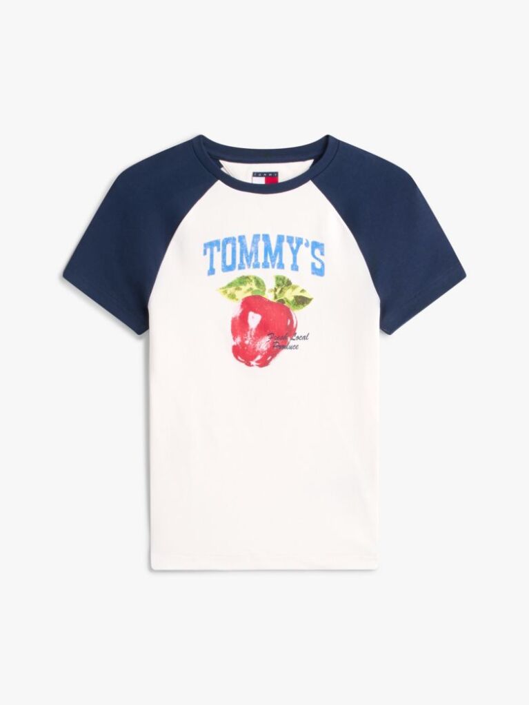 Μπεζ Slim T-Shirt Με Ραγκλάν Μανίκια Και Σχέδιο  Γυναίκες