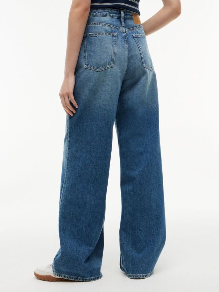 Denim Claire Ψηλόμεσο Τζιν Σε Φαρδιά Γραμμή  Γυναίκες