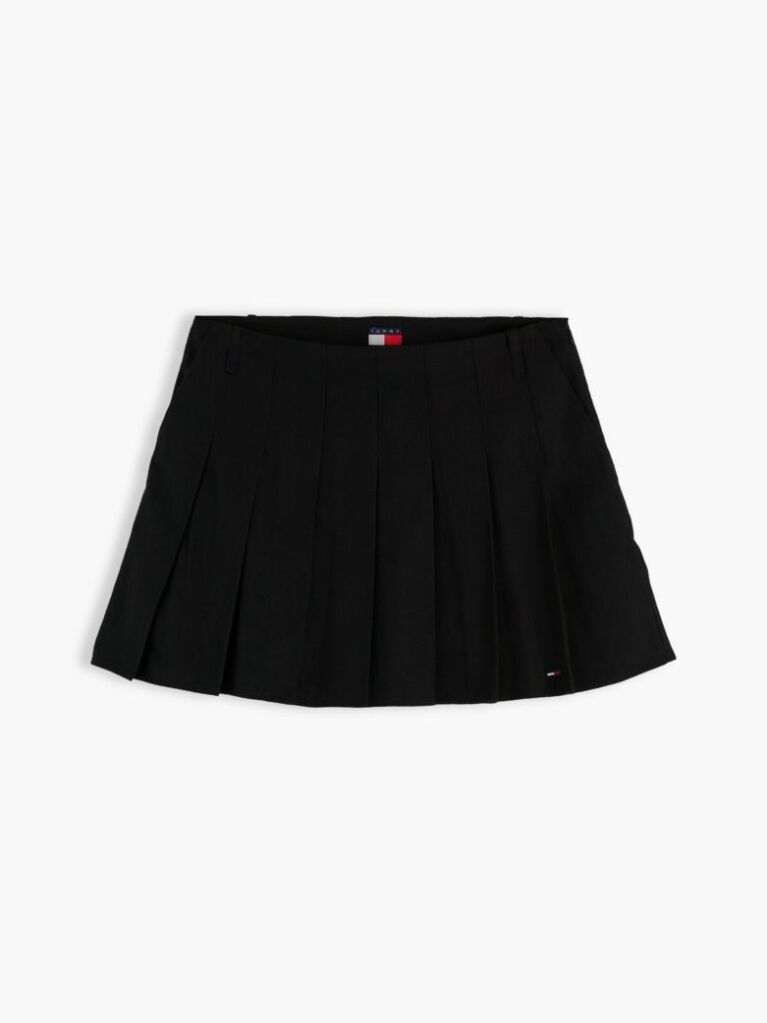 Μαύρο Φούστα Mini Πλισέ  Γυναίκες