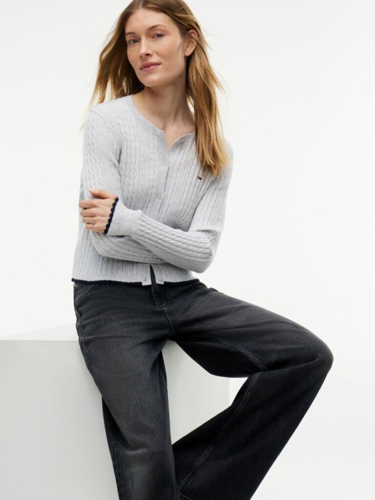 Denim Claire Ψηλόμεσο Wide Μαύρο Τζιν  Γυναίκες