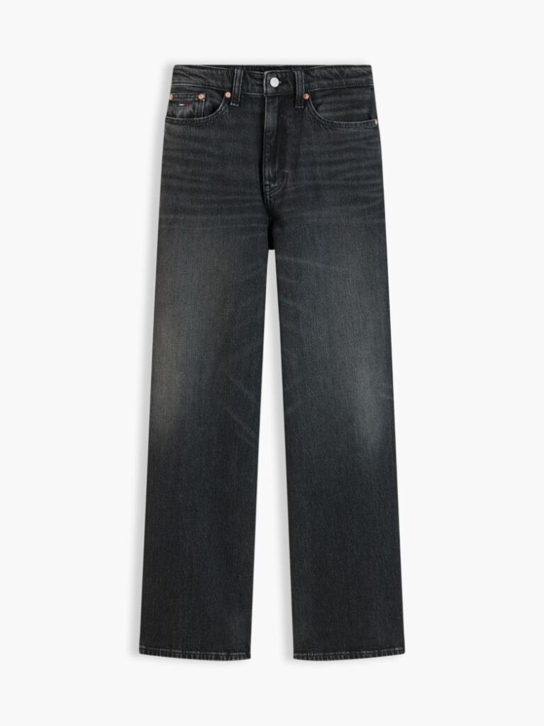 Denim Claire Ψηλόμεσο Wide Μαύρο Τζιν  Γυναίκες