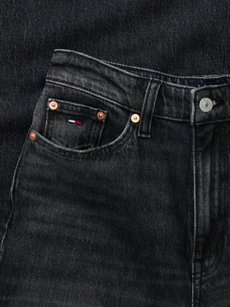 Denim Claire Ψηλόμεσο Wide Μαύρο Τζιν  Γυναίκες