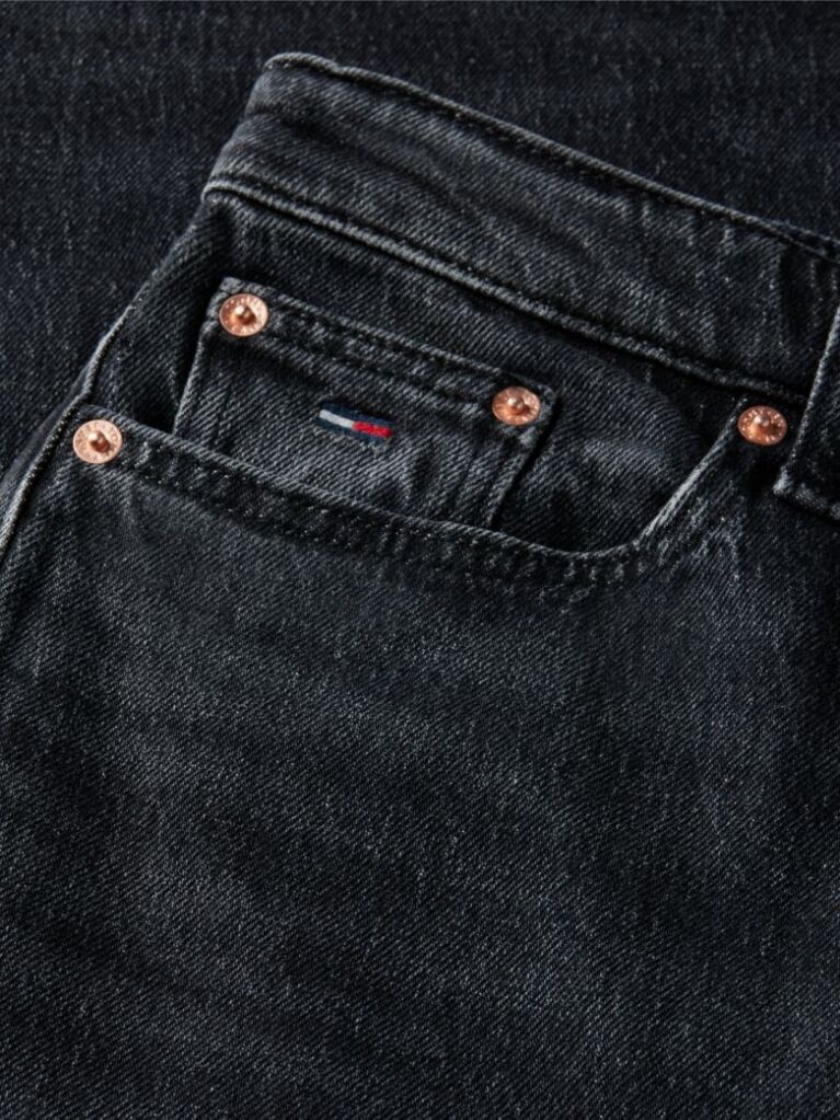 Denim Claire Ψηλόμεσο Wide Μαύρο Τζιν  Γυναίκες