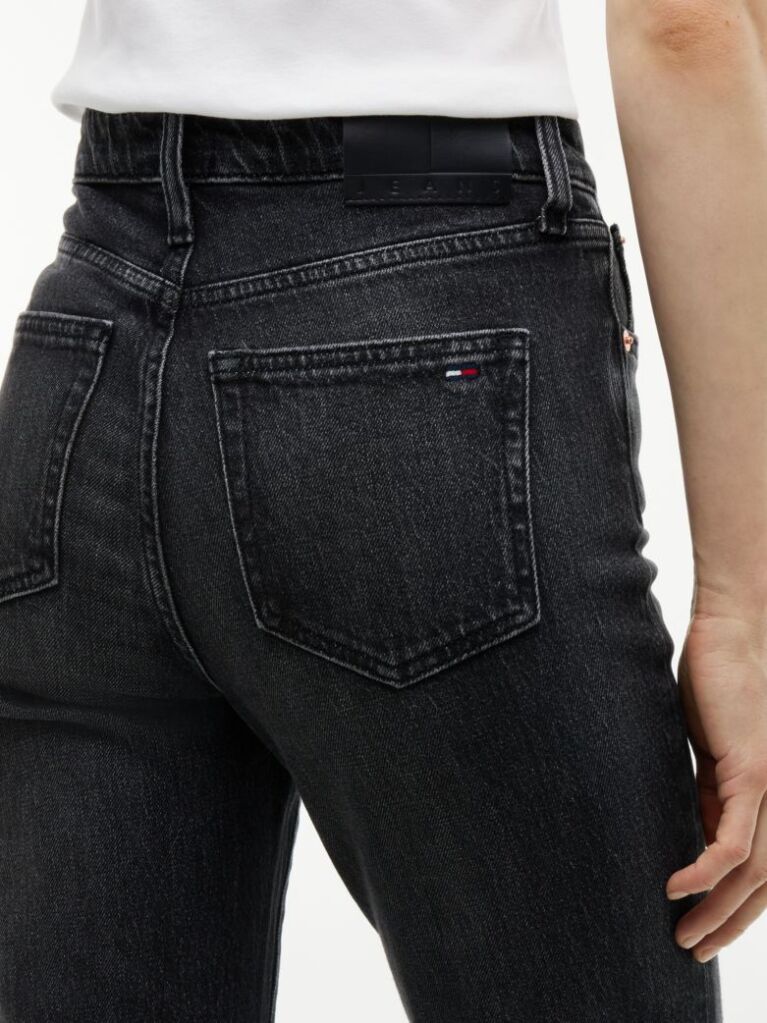 Denim Sylvia High Rise Bootcut Black Jeans  Women