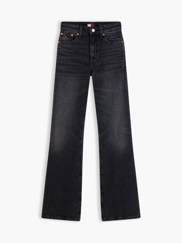 Denim Sylvia High Rise Bootcut Black Jeans  Women