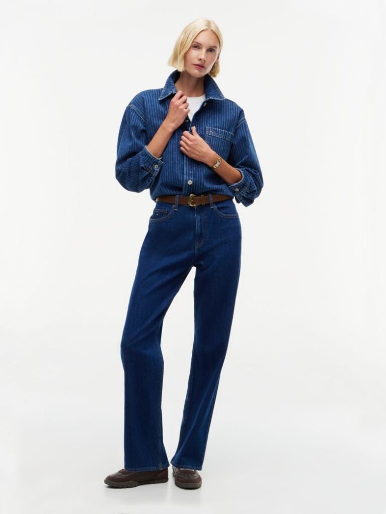 Denim Layla High Rise Straight Jeans  Women