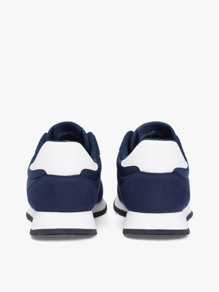 Μπλε Sneakers Με Μίξη Υφών Και Πίσω Αντίθεση  Άνδρες