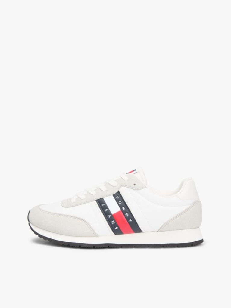 Μπεζ Sneakers Με Μίξη Υφών Και Πίσω Αντίθεση  Άνδρες