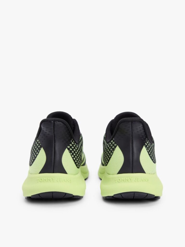 Multi Jacquard Knit Logo Trainers  Men