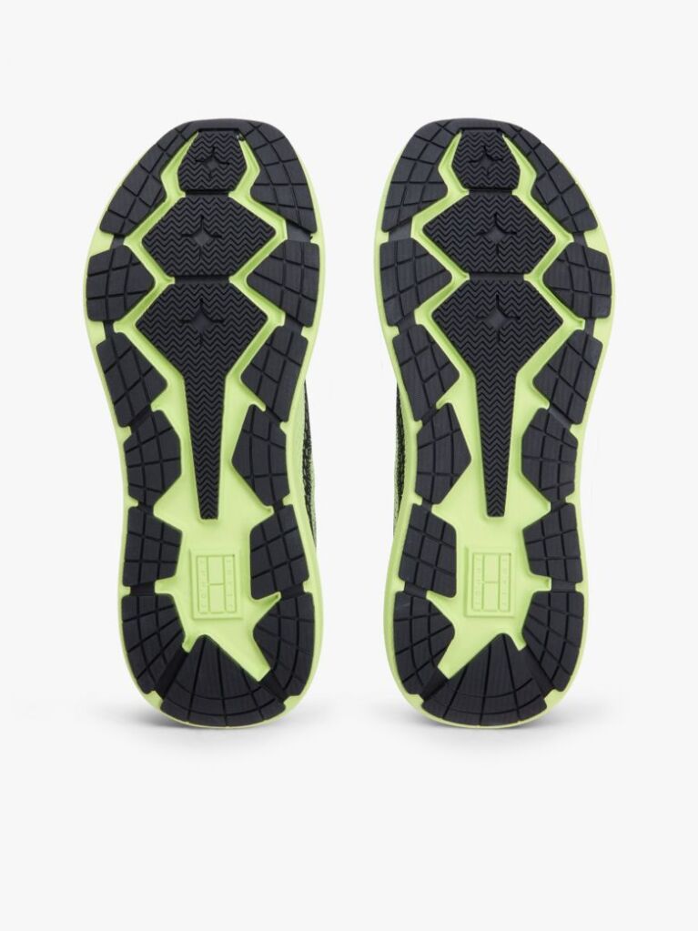 Multi Jacquard Knit Logo Trainers  Men