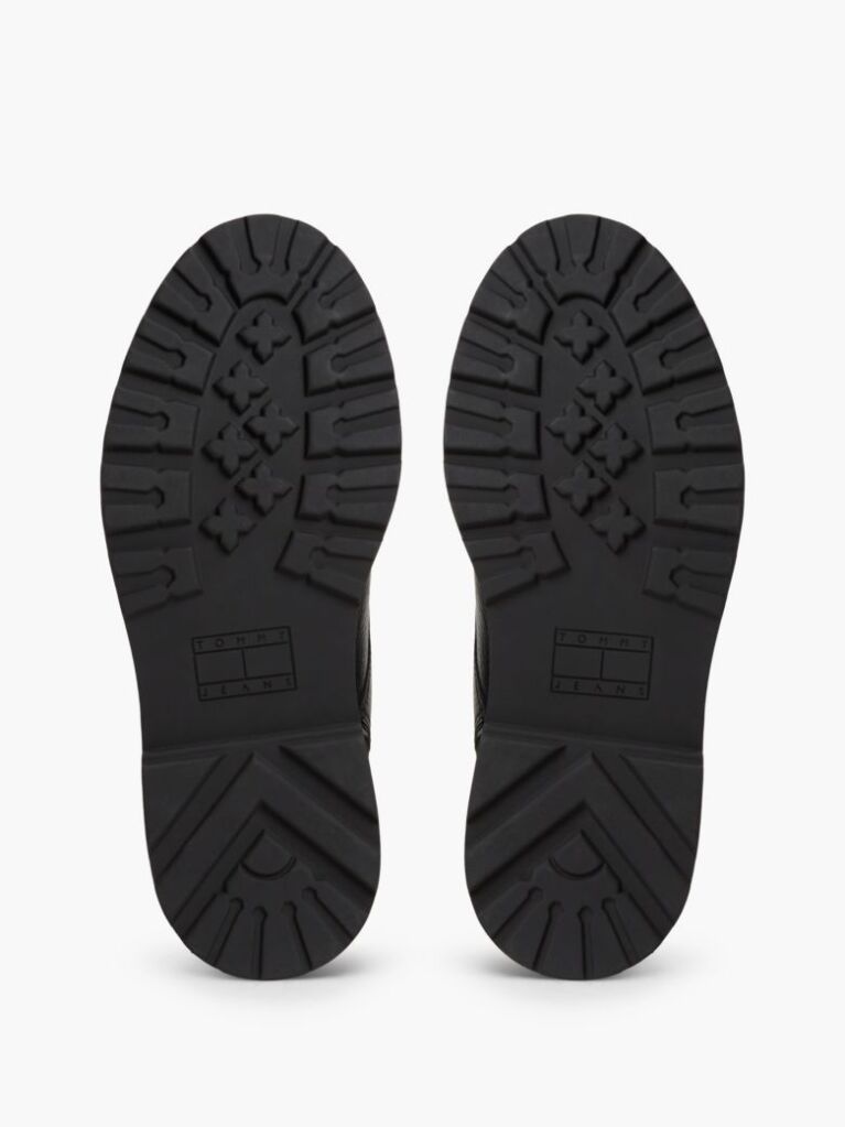 Black Archive Warm Lined Leather Lace-Up Boots  Men