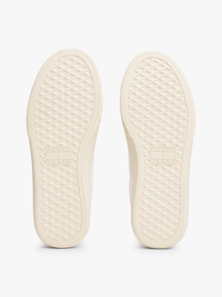 Μπλε Essential Δερμάτινα Sneakers Με Λεπτομέρειες Σε Αντίθεση  Γυναίκες