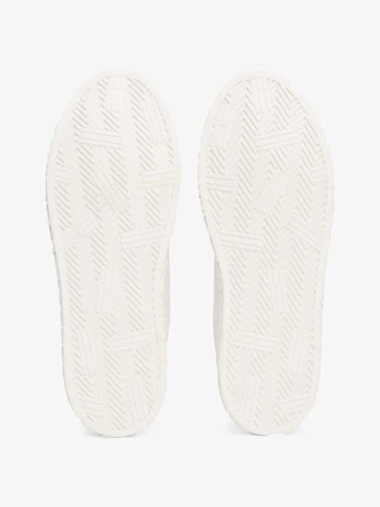 Κίτρινο Sneakers Με Ανάγλυφο Λογότυπο Σε Αντίθεση  Γυναίκες